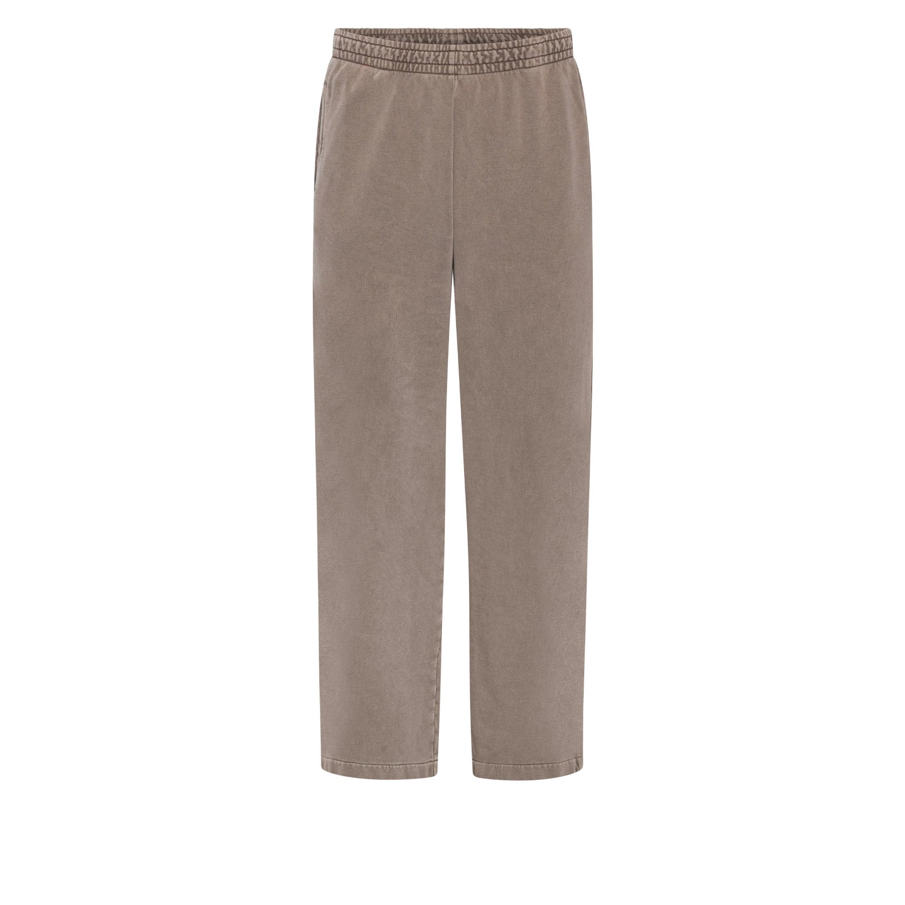 Organic Straight Leg Sweatpants Faded Khaki
