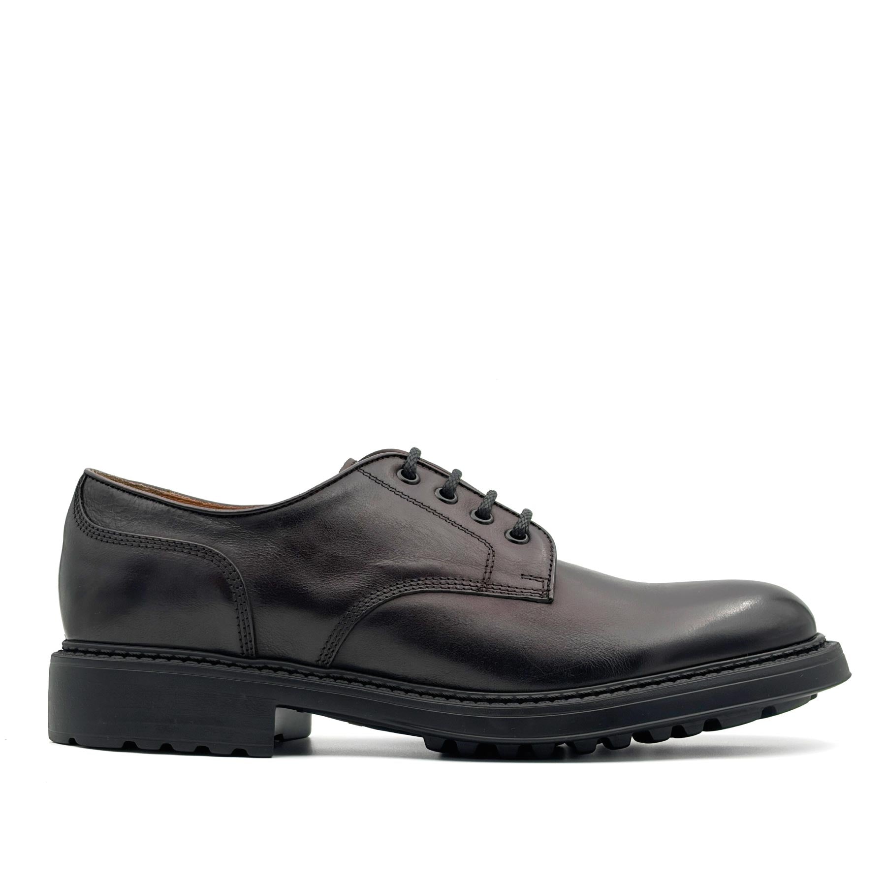 Leather Derby Burgundy