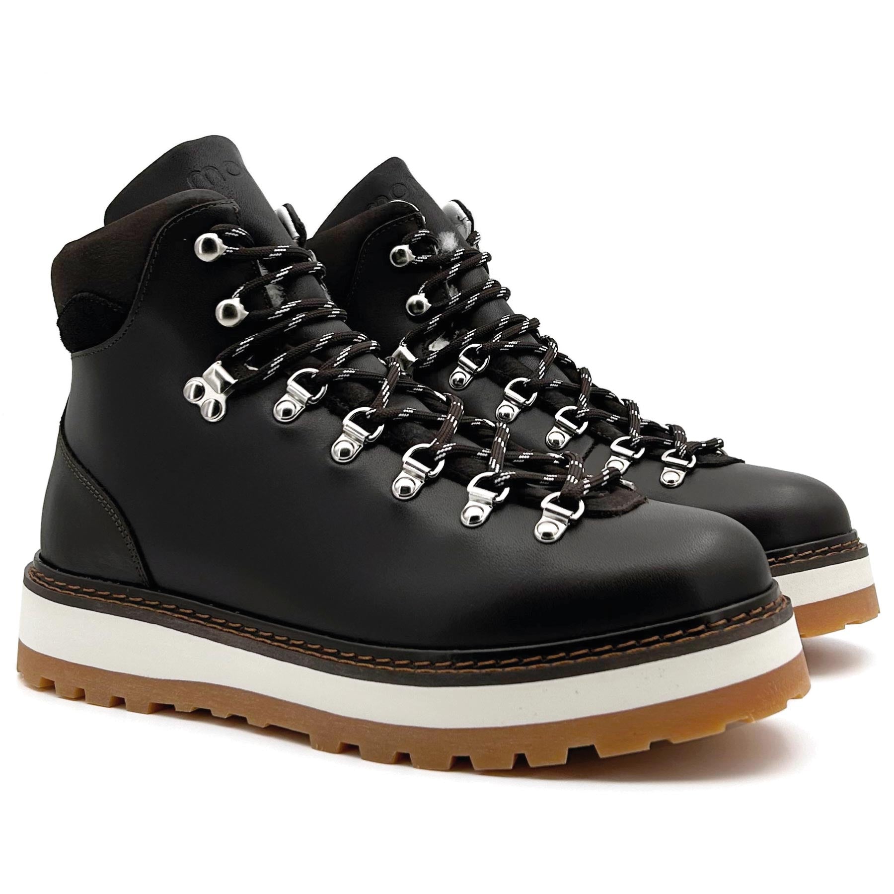 Tag Leather Brune M