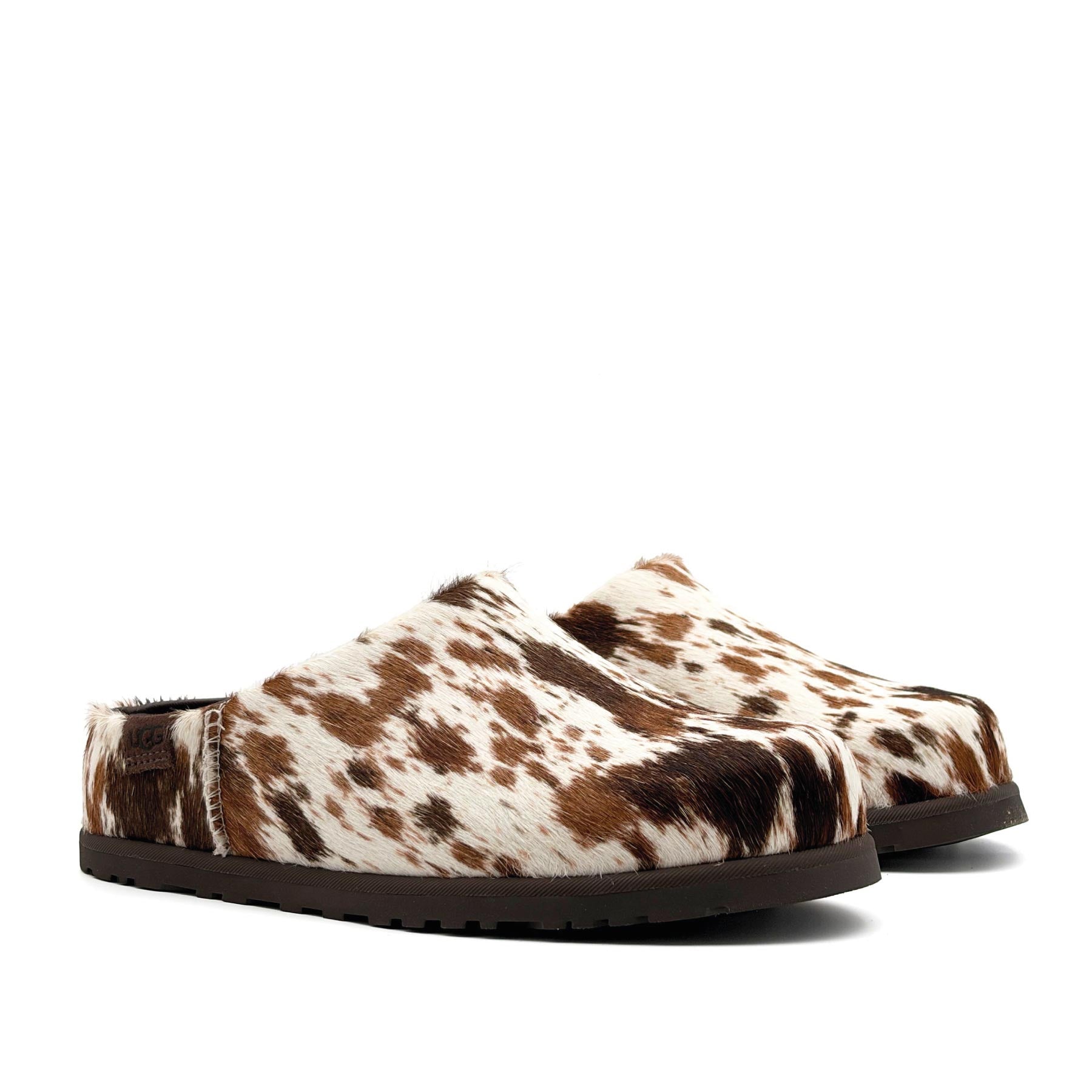 Otzo Western Clog Brown Multi Women